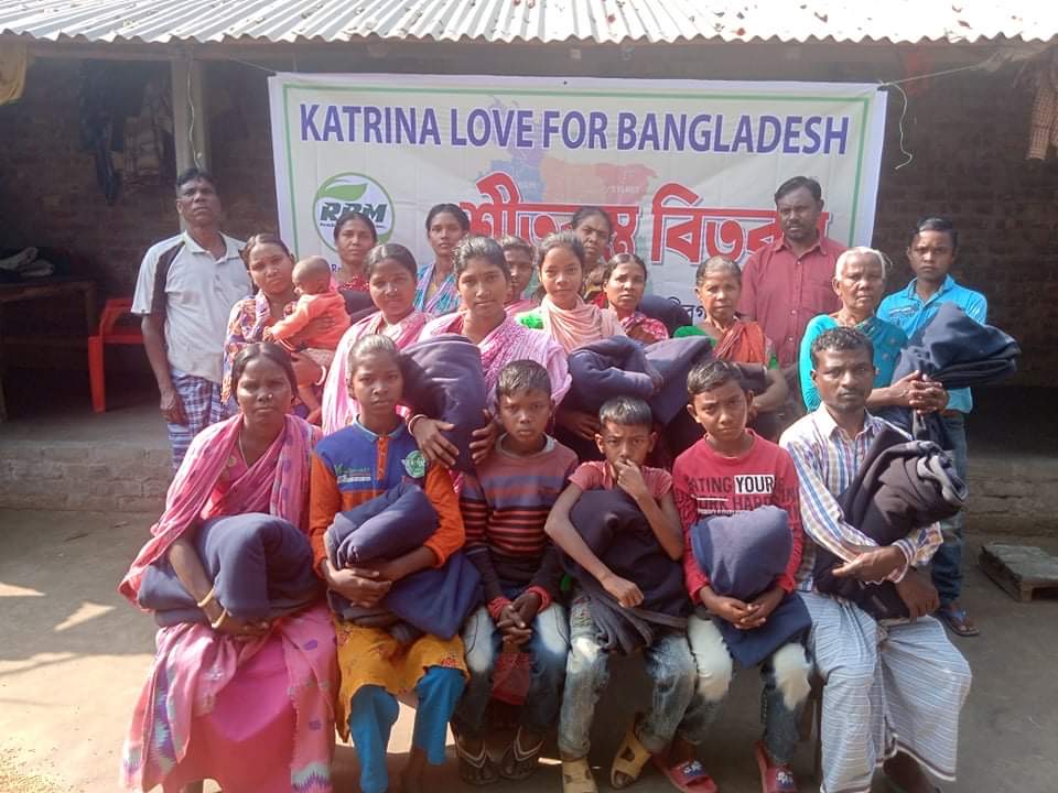 Winter clothes distribution